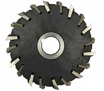 Фреза дисковая трехсторонняя со сменными ножами Ø 160х18х40 Т5К10 ГОСТ 1669-78 (Н401-66)