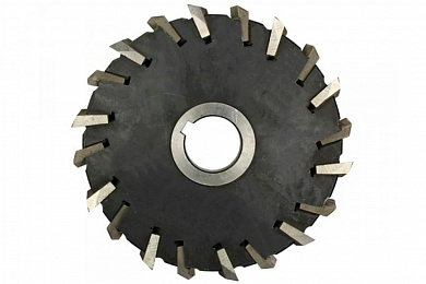 Фреза дисковая трехсторонняя со сменными ножами Ø 160х18х40 Т5К10 ГОСТ 1669-78 (Н401-66)