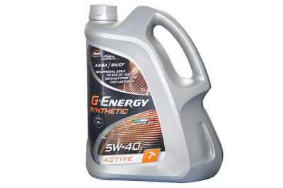 Масло моторное синтетическое G-Energy Synthetic Active SAE 5W40 (5л)