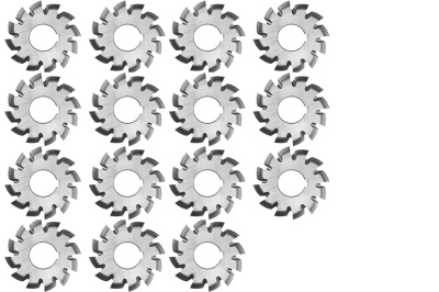 Комплект фрез дисковых зуборезных Ø 160 m 12 Р6М5 Z=10 ОСТ2 И-41-14-87